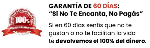 Garantía de satisfacción